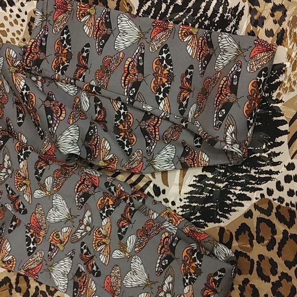 👌Colorful Butterfly Print Leggings Sz XS - Picture 3 of 4